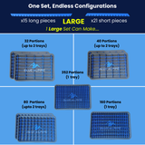 Tray Dividers™- for Blue Alpine Freeze Dryer trays MADE IN THE USA