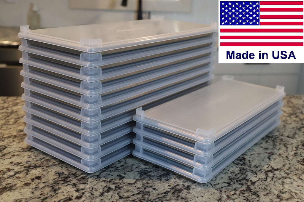 Stackable Freezing Trays Freeze Dryer Tray Lids -- (it's stackable!!!) The