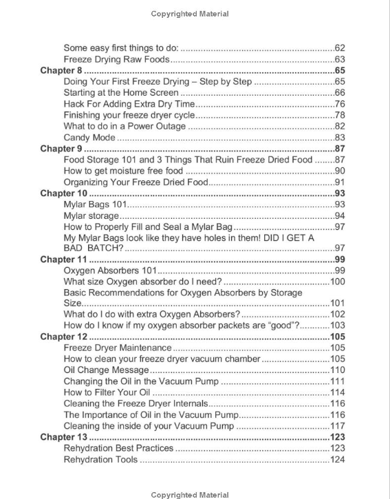 Freeze Drying Handbook...Everything You Need to Know and More (Physical Copy)